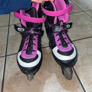 Roller blades adjustable sizes 5-8